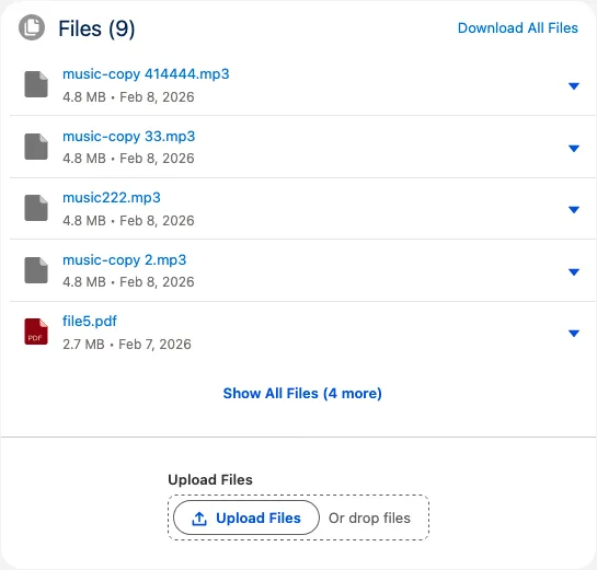 Smarter Files in List view